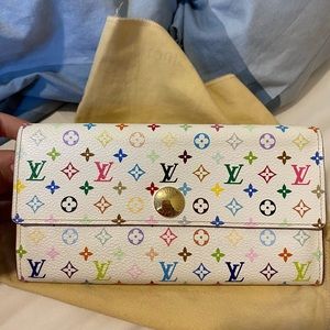 Louis Vuitton x Takaski Murakami Rainbow Monogram Wallet